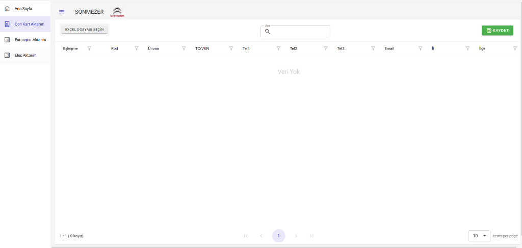 Sönmezer Citroen Bayi screenshot 2
