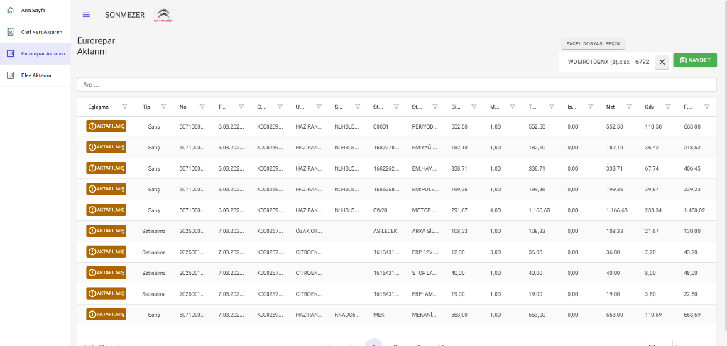 Sönmezer Citroen Bayi screenshot 3